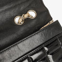 Chanel Multicolour Chocolate Bar Leather And Patent Leather Single Flap Bag