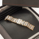 Rado Diastar Rectangular Two-Tone Stainless Steel Quartz Ladies Watch