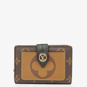 Louis Vuitton Monogram Giant Reverse Canvas Juliette Wallet