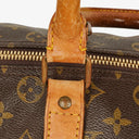 Louis Vuitton Keepall 45 Bandoulière Monogram Canvas Travel Bag