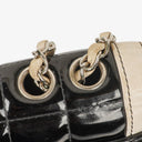 Chanel Multicolour Chocolate Bar Leather And Patent Leather Single Flap Bag