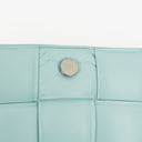 Bottega Veneta Spearmint Nappa Maxi Intreccio Padded Cassette Crossbody Bag