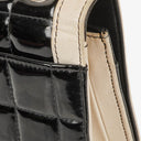Chanel Multicolour Chocolate Bar Leather And Patent Leather Single Flap Bag
