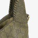 Gucci Jackie Leather Bamboo Tassel Hobo Bag