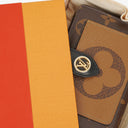 Louis Vuitton Monogram Giant Reverse Canvas Juliette Wallet