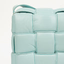Bottega Veneta Spearmint Nappa Maxi Intreccio Padded Cassette Crossbody Bag