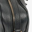 Gucci Pebbled Leather Black Soho Disco Studded Shoulder Bag