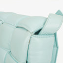 Bottega Veneta Spearmint Nappa Maxi Intreccio Padded Cassette Crossbody Bag