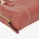 Loewe Micro Mini Amazona Dusty Rose Leather Bag