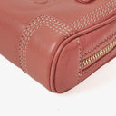 Loewe Micro Mini Amazona Dusty Rose Leather Bag
