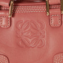 Loewe Micro Mini Amazona Dusty Rose Leather Bag