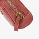 Loewe Micro Mini Amazona Dusty Rose Leather Bag
