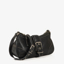 Coach Soho Buckle Black Leather Shoulder Bag