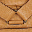 Prada Saffiano Cuir Caramel Backpack