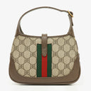 Balenciaga x Gucci Monogram Canvas/Leather The Hacker Project 1961 Mini Jackie Bag