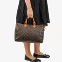 Louis Vuitton Speedy 35 Monogram Canvas Handbag