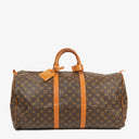 Louis Vuitton Keepall 55 Monogram Canvas Travel Bag