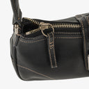 Coach Soho Buckle Black Leather Shoulder Bag