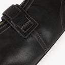 Coach Soho Buckle Black Leather Shoulder Bag