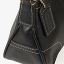 Coach Soho Buckle Black Leather Shoulder Bag