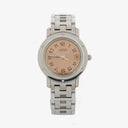 Hermes Clipper Quartz Watch Stainless Steel CL4. 210