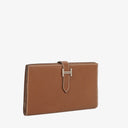 Hermès Brown Leather Béarn Wallet