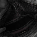 Prada Black Tessuto and Saffiano Leather Shoulder Bag