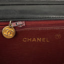 Chanel Classic Full Flap Bag Black Quilted Leather 24K Gold-Plated Hardware