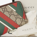 Gucci GG Supreme Chevron Wallet