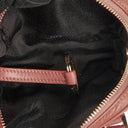 Loewe Micro Mini Amazona Dusty Rose Leather Bag