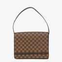 Louis Vuitton Tribeca Carre Damier Ebene Canvas Bag