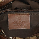 Gucci Brown Monogram Canvas Handbag