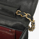 Chanel Classic Full Flap Bag Black Quilted Leather 24K Gold-Plated Hardware
