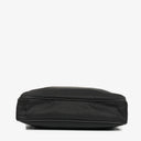 Prada Black Tessuto and Saffiano Leather Shoulder Bag