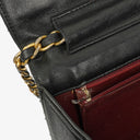 Chanel Classic Full Flap Bag Black Quilted Leather 24K Gold-Plated Hardware