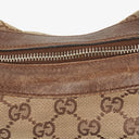 Gucci Brown Monogram Canvas Handbag