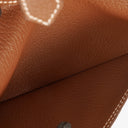 Hermès Brown Leather Béarn Wallet