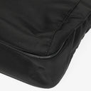 Prada Black Tessuto and Saffiano Leather Shoulder Bag