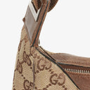 Gucci Brown Monogram Canvas Handbag