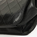 Chanel Classic Full Flap Bag Black Quilted Leather 24K Gold-Plated Hardware
