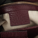 Gucci Bamboo Shopper Burgundy Diana Small Tote Bag