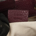 Gucci Bamboo Shopper Burgundy Diana Small Tote Bag
