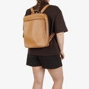Prada Saffiano Cuir Caramel Backpack
