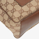 Gucci Brown Monogram Canvas Handbag