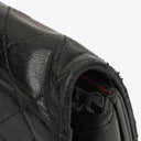 Chanel Classic Full Flap Bag Black Quilted Leather 24K Gold-Plated Hardware
