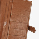 Hermès Brown Leather Béarn Wallet