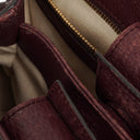 Gucci Bamboo Shopper Burgundy Diana Small Tote Bag