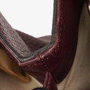 Gucci Bamboo Shopper Burgundy Diana Small Tote Bag