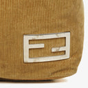 Fendi Corduroy Shoulder Bag