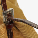 Fendi Corduroy Shoulder Bag